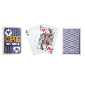 Poker karty Copag Regular 2 rohy modré