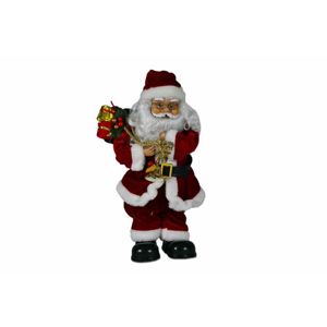 Vianočná dekorácia - tancujúci a spievajúci Santa Claus