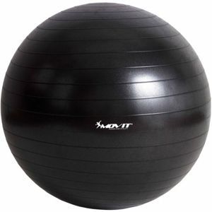 Gymnastická lopta MOVIT - čierna, 75 cm