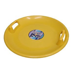 Acra A2034 Superstar plastový tanier žltý
