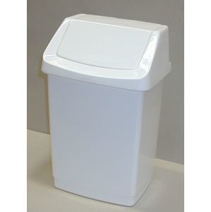 Koš odpadkový 15l CLICK - bílý CURVER
