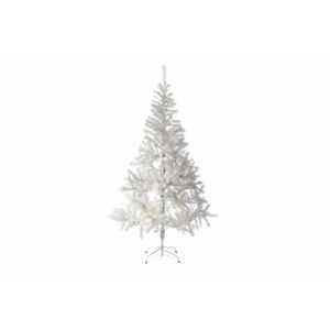 Umelý vianočný strom s trblietavým efektom - 180 cm, biely