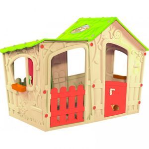 Hrací detský domček MAGIC VILLA PLAY HOUSE - béžový