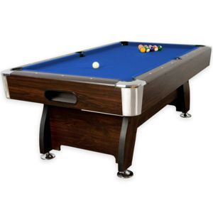 GamesPlanet® 1385 Biliardový stôl pool biliard s vybavením, 8 ft