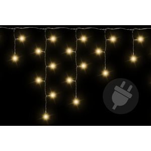 Nexos 211 Vianočný svetelný dážď 72 LED teple biela - 2,7 m