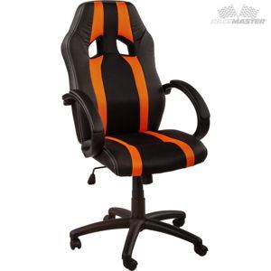 Kancelárska stolička GS Tripes Series čierna/oranžová