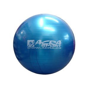 Gymnastická lopta 65 cm modrá