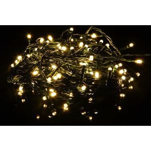 Vianočná svetelná LED reťaz - teplá biela - 80 LED 8 m