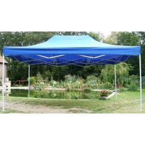 Záhradný párty stan CLASSIC nožnicový - 3 x 4,5 m modrý
