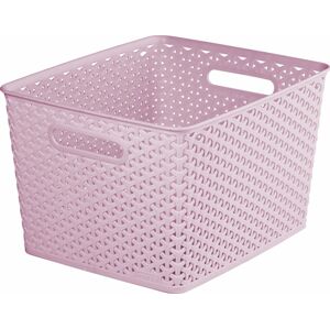CURVER plastový košík - L - ružový