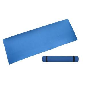 Gymnastická podložka 173 x 61 x 0,4 cm, modrá