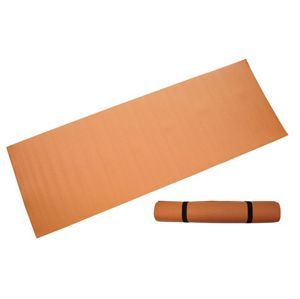 Gymnastická podložka 173 x 61 x 0,4 cm, oranžová