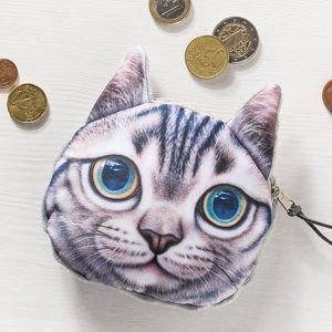 Kočičí peněženka na drobné - model 2
