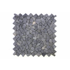 Divero Garth 678 mramorová mozaika sivá obklady 1 m² - 55,5 x 55,5 cm