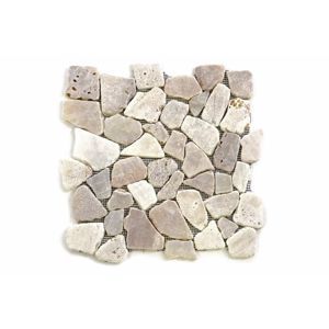 Mozaika riečny kameň - krémová obklady 1 ks Garth