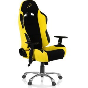 Kancelárska stolička RACEMASTER RS Series - čierna/žltá
