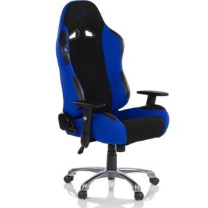 Kancelárska stolička RACEMASTER RS Series - čierna/modrá