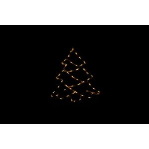 Vianočná LED dekorácia do okna - STROM - 40 cm