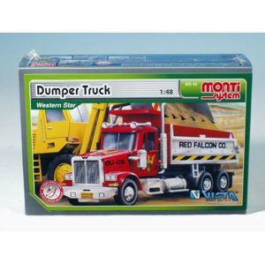 Monti Dumper Truck Western star Stavebnica 1: v krabici 22x15x6cm