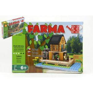 Stavebnice Dromader Farma 28602 260ks v krabici 34,5x25x5,5cm