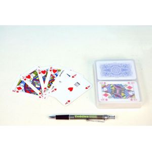 Canasta společenská hra karty v plastové krabičce 13x10cm