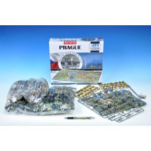 Puzzle Praha City 4D 60x40x7,6cm 1200dílků v krabici