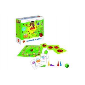 Zábavné slabiky vzdělávací společenská hra v krabici 19,5x18,5x5cm