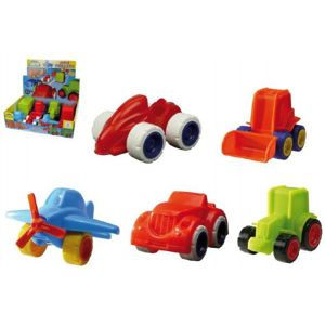 Mini Roller dopravní prostředky plast - 8 druhů