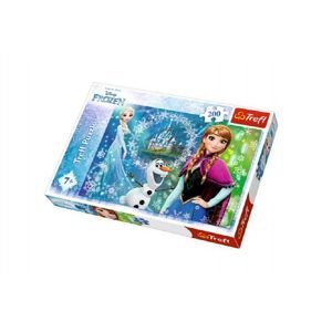 Puzzle Ledové království/Frozen 200 dílků 48x34cm v krabici 33x23x4cm