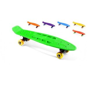 Skateboard 55cm nosnost 50kg asst 6 barev