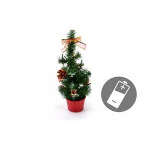 Vianočný stromček s LED osvetlením, 40 cm