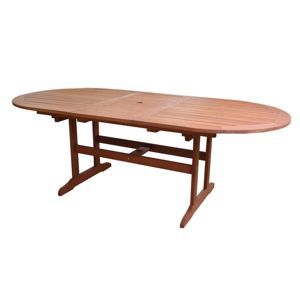 Záhradný stôl AWARD rozkladací drevený - 175 - 220 cm