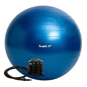 Gymnastická lopta MOVIT s pumpou - 85 cm – modrá