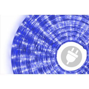 Svetelný kábel - 360 minižiaroviek, 10 m, modrý