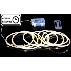Vianočné LED osvetlenie - MINI kábel - 5 m teplá biela