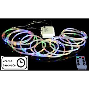 Vianočné LED osvetlenie - MINI kábel - 10 m farebné