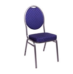 Chair HERMAN 1147 Kongresová stolička kovová - modrá