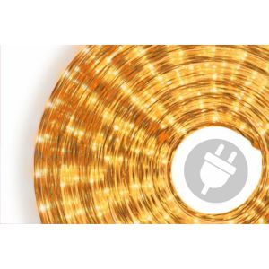 Svetelný kábel - 360 minižiaroviek, 10 m, žltý