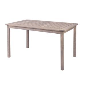 Záhradný stôl drevený HOLIDAY – sivý