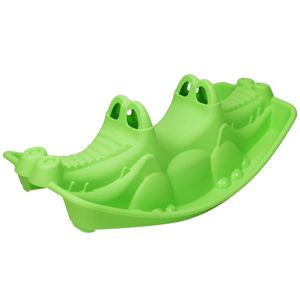 Plastová hojdačka - krokodíl