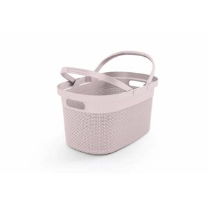 Plastový košík FILO - ružový