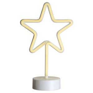 Svietiaca hviezda na stojančeku - 88 LED, 30 cm