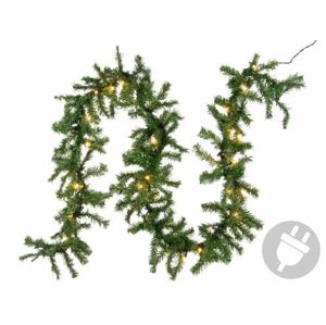 Nexos 1116 Vianočná dekorácia - girlanda s osvetlením 2,7 m