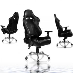 Kancelárska otočná stolička RS Series, čierna