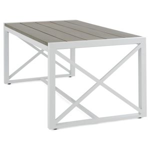 Záhradný hliníkový stôl - 160 x 92 x 73 cm