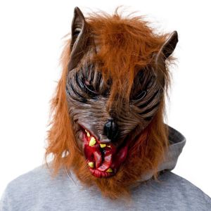 Halloweenská maska - vlkodlak
