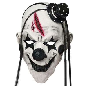 Halloweenská maska - klaun