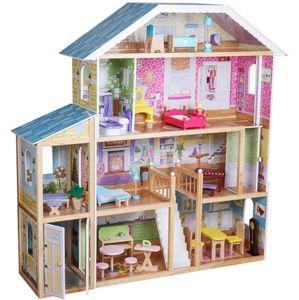 Drevený domček pre bábiky, 1190 x 316 x 1234 mm