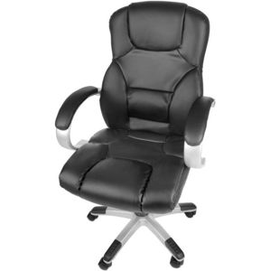 Kancelárska stolička ergonomická, syntetická koža