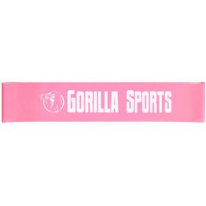 Gorilla Sports Fitness guma 10 lb, ružová